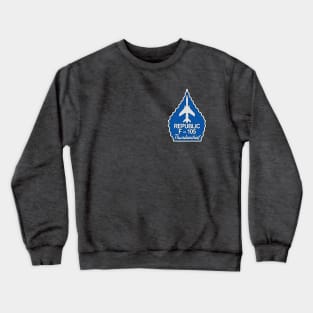 F-105 Thunderchief Blue Arrowhead Crewneck Sweatshirt